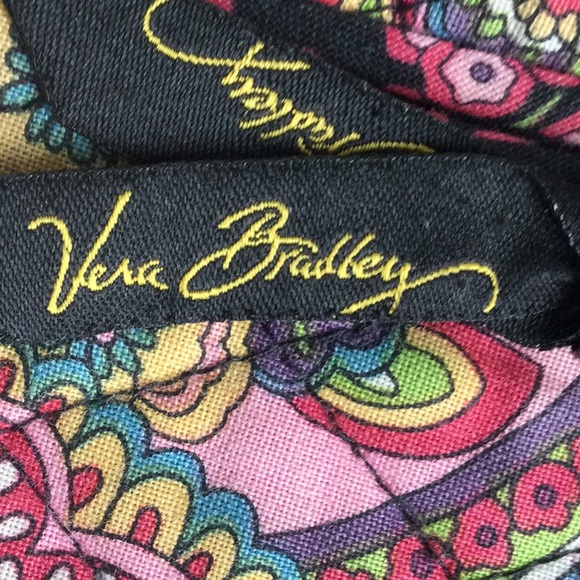 Vera Bradley boho design multiple pockets zip open wallet - Picture 5 of 5